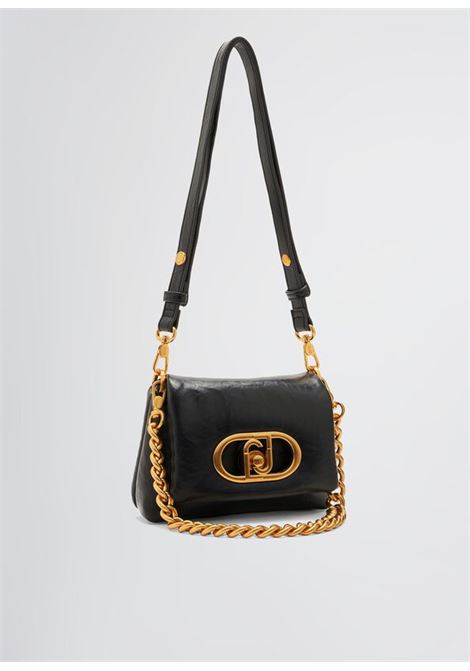 BORSA PICCOLA A TRACOLLA LA PUFFY CON LOGO GRANDE LIUJO ACCESSORI | Borsa | AA5269 E088622222